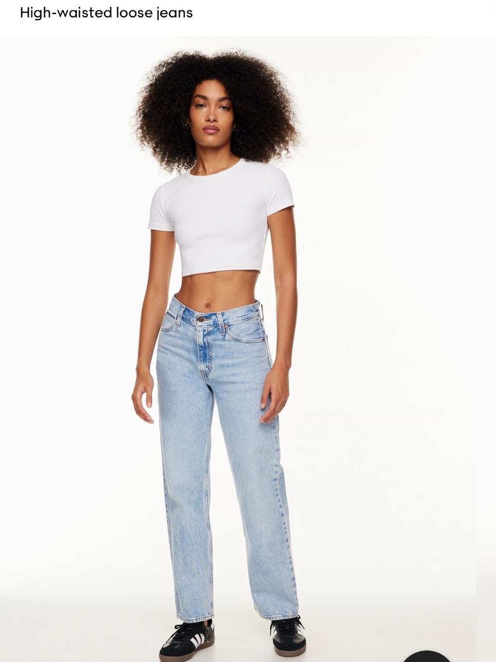 Levi’s high waisted dad jeans